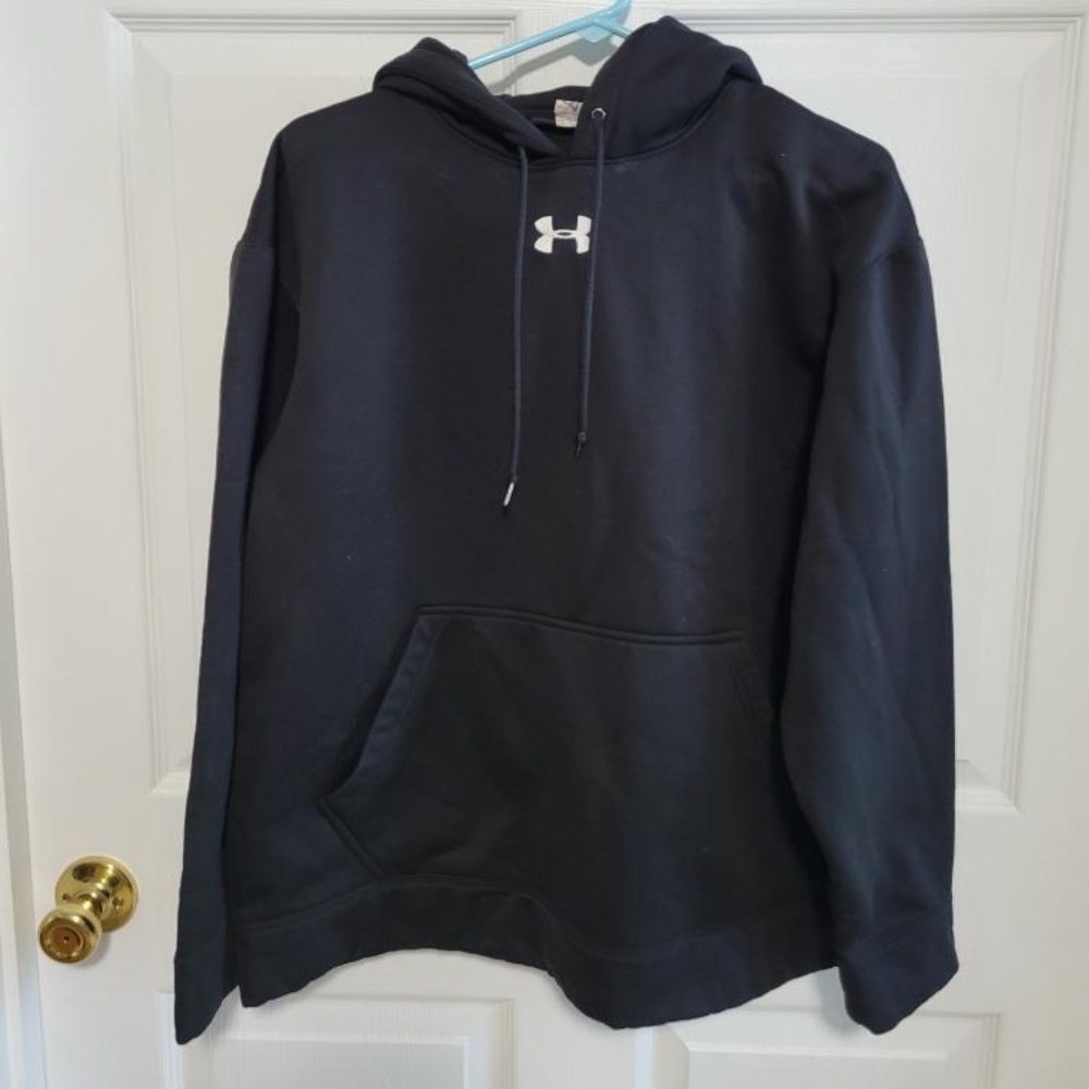 mens black under armour hoodie